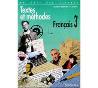 Francais 3eme. Textes Et Methodes
