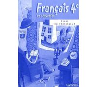Français, 4ème (Livre du professeur)