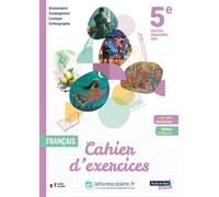 Français 5e 2026 - cahier - 255 enseignants co-auteurs - Lelivrescolaire.fr - broché - Scolaire / Universitaire