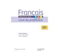 Français 5e - 4e - 3e (cycle 4) - Livre professeur Livre du professeur, Edition 2016 - Eric Bacik - Hachette Education - broché - Scolaire / Universitaire