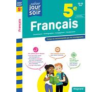 Français 5e - Cahier Jour Soir: Conçu et recommandé par les enseignants