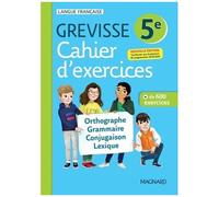 Français 5e Grevisse - Cahier D'exercices
