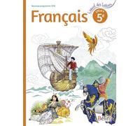 Français 5éme 2016 livre élève - Format compact - Nouveau programme 2016