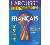 Français: 6e, 5e, 4e, 3e