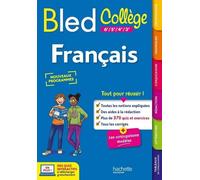 Français 6e À 3e Le Bled Collège