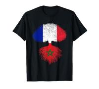 Français avec des racines Marocaines. Franco Marocain Maroc T-Shirt
