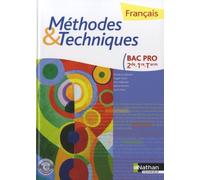 Francais Bac Pro 2de/1e/Tle - Méthodes Et Techniques (1 Cd-Rom)