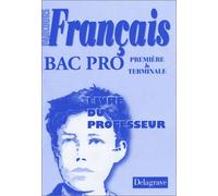 Français, Bac pro (Manuel du professeur)