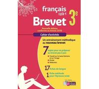 Français Cahier Brevet 3e - Cahier D'exercices