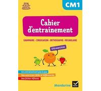 Français Cahier D'entraînement Cm1 - Grammaire, Conjugaison, Orthographie, Vocabulaire - Edition 2020