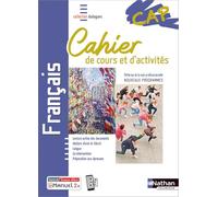 Français - CAP - Cahier de cours et d'activités - Coll. Dialogues