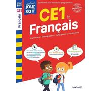 Français CE1 - Cahier Jour Soir: Conçu et recommandé par les enseignants