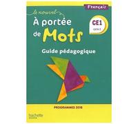 Français Ce1 Cycle 2 Le Nouvel A Portée De Mots - Guide Pédagogique
