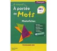 Français Ce1 Cycle 2 Le Nouvel A Portée De Mots - Photofiches (1 Cd-Rom)