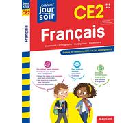 Français CE2 - Cahier Jour Soir: Conçu et recommandé par les enseignants