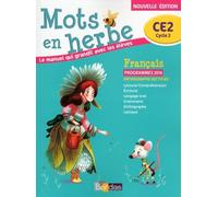 Mots en herbe français CE2 2016 Manuel élève