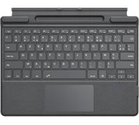 Français Clavier Bluetooth À Pavé Tactile Pour 13 Pouces Microsoft Surface Pro 11/ Pro 10/ Pro 9/ Pro 8/ Pro X, Azerty Clavier Coque De Type Slim Sans Fil Avec Porte-Stylet(Sans Chargement), Gris