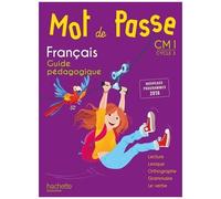 Français Cm1 Cycle 3 Mot De Passe - Guide Pédagogique (1 Cd Audio)