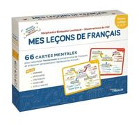 Français collège Mes leçons de Français : 66 cartes mentales pour assimiler facilement le programme de français et préparer sereinement l'épreuve du brevet