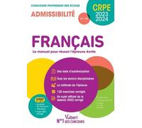 Français Concours Professeur Des Écoles Admissibilité - Epreuve Écrite M1-M2 - Edition 2023-2024