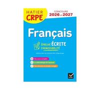 Français - Crpe 2026-2027 - Epreuve Écrite D'admissibilité - L3 Et M2