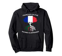 Français Cultivé Racines Algériennes cadeau fier Algérie Ami Sweat à Capuche