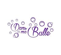 Français dans ma bulle salle de bain autocollant mural Dans Ma Bulle Relax autocollant mural bain salle de douche vinyle maison grand-49x110 cm