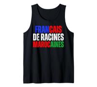 Francais De Racines Marocaines - Cadeau Drapeau France Maroc Débardeur
