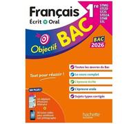 Français Écrit Et Oral 1re Stmg, Sti2d, St2s, Std2a , Sthr, Stl