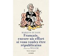 Français, encore un effort si vous voulez être républicains - Donatien Alphonse François de Sade (Marquis) - Les Echappes - broché - Bande dessinée