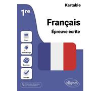 Français - Épreuve écrite - 1re - Kartable L'école sur Internet - Ellipses - broché - Scolaire / Universitaire