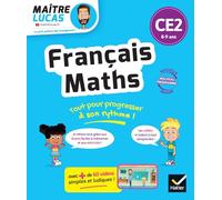Français et Maths CE2 - Nouveau programme - Cahier de soutien avec des vidéos: Leçons et exercices corrigés
