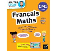 Français et Maths CM1 - Nouveau programme - Cahier de soutien avec des vidéos Leçons et exercices corrigés - Isabelle Chavigny - Hatier - broché - Scolaire / Universitaire