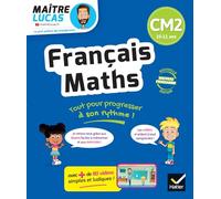Français et Maths CM2 – Cahier de soutien (Nouveau programme) avec vidéos – Exercices corrigés