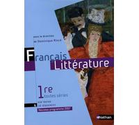Français Littérature 1e toutes séries