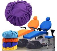 Français : Lot De 4 Housses De Chaise Dentaire, Housse De Siège De Chaise Dentaire, Protection De Dossier D'appui-tête, équipement De Dentiste, Lavable, A2