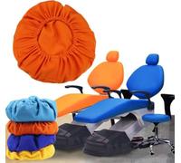 Français : Lot De 4 Housses De Chaise Dentaire, Housse De Siège De Chaise Dentaire, Protection De Dossier D'appui-tête, équipement De Dentiste, Lavable, A4