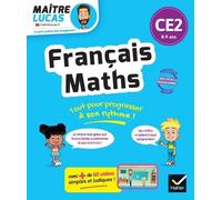 Français et Maths CE2 - Nouveau programme - Cahier de soutien avec des vidéos: Leçons et exercices corrigés