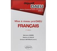 Français mise à niveau pré-DAEU