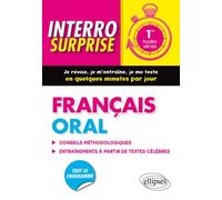 Français Oral • Classes de Première toutes séries - Gilles Panabières - Ellipses - broché - Scolaire / Universitaire