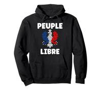 Français Patriotisme fierté Patriote France Peuple Libre Sweat à Capuche