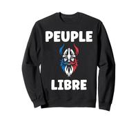 Français Patriotisme fierté Patriote France Peuple Libre Sweatshirt