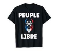 Français Patriotisme fierté Patriote France Peuple Libre T-Shirt