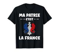 Français Patriotisme Patriote ma Patrie C'est la France T-Shirt
