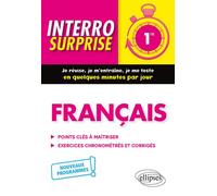 Français - Première - nouveaux programmes Nouveaux programmes - Gilles Panabières - Ellipses - broché - Scolaire / Universitaire