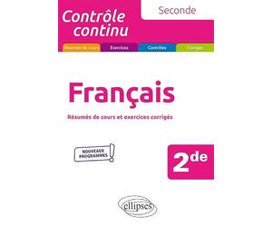 Français - Seconde - nouveaux programmes