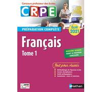 Français - Tome 1 - Préparation complète - Ecrit 2021 (CRPE) - 2020 (01)