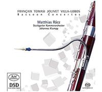 Francaix, Jolivet, Tomasi & Villa-Lobos: Bassoon Concertos