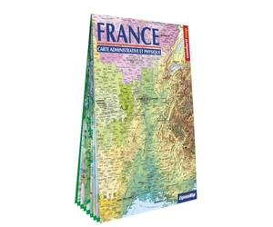 France 1/1.500.000 - carte administrative et physique (format XXL, laminée)