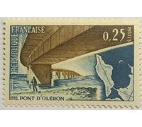 France 1966. Timbre de Collection Neuf Authentique No 1489. Monuments : Pont d'Oléron